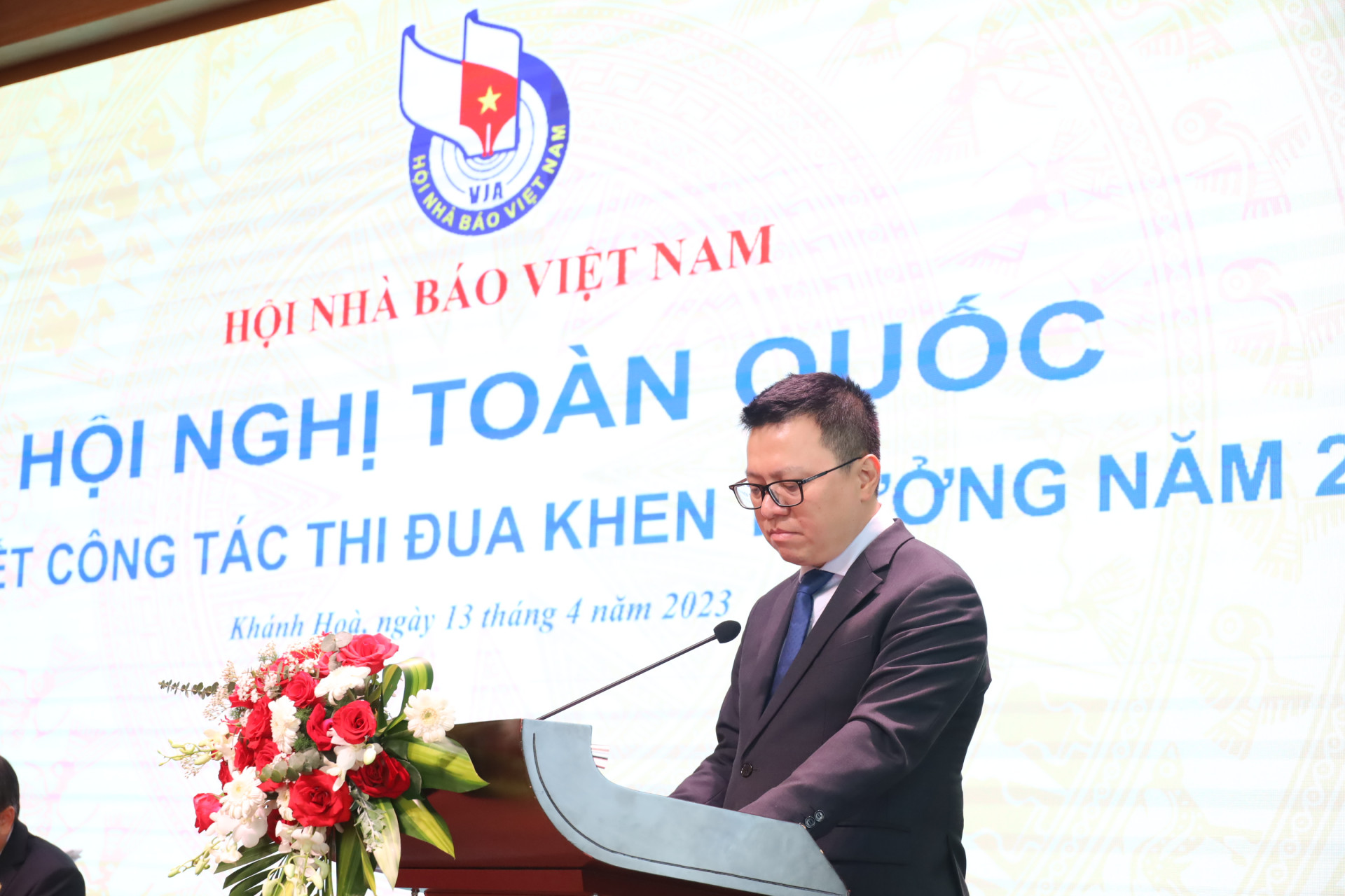 Ông Lê Quốc Minh phát biểu tại hội nghị.