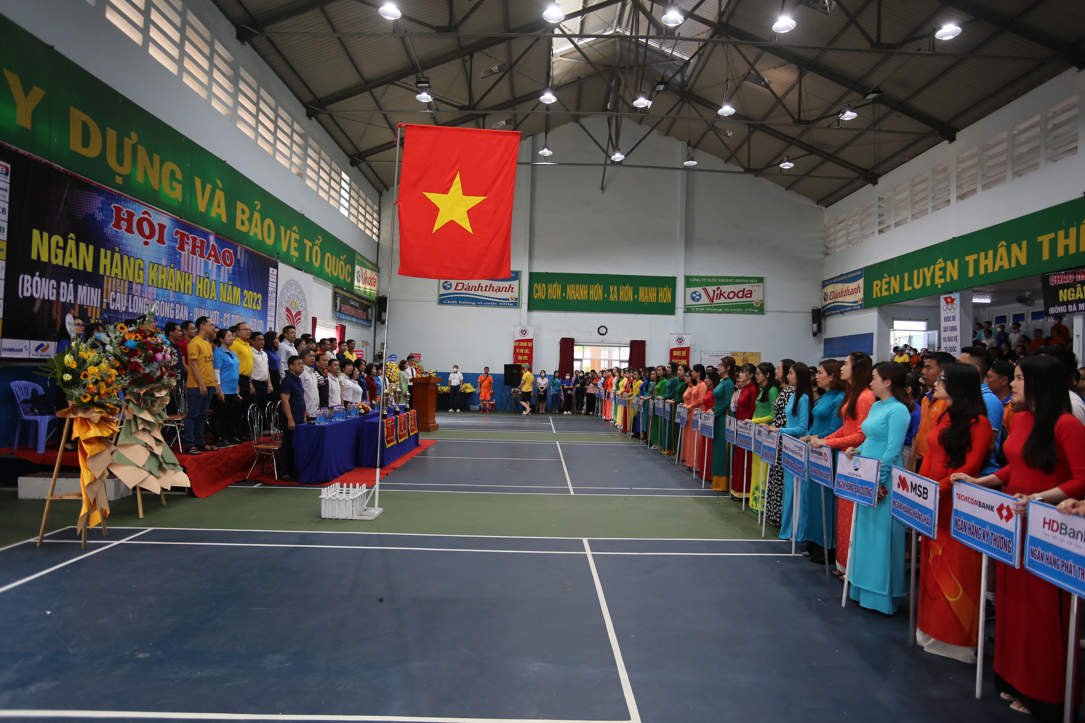 Hơn 800 vận động viên tham gia Hội thao Ngân hàng Khánh Hòa năm 2023