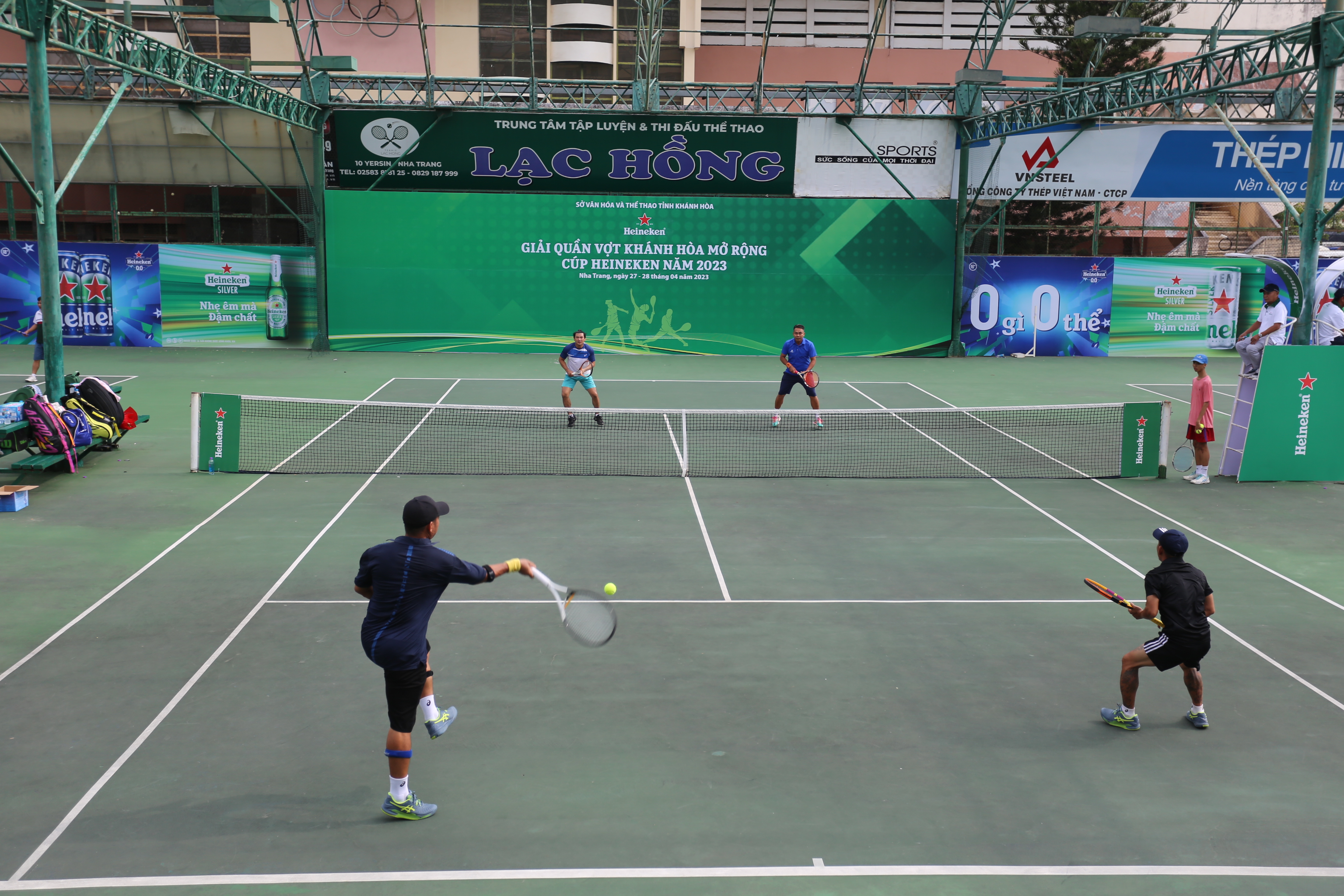 Giải quần vợt Khánh Hòa mở rộng Cúp Heineken: Hơn 230 tay vợt tranh tài