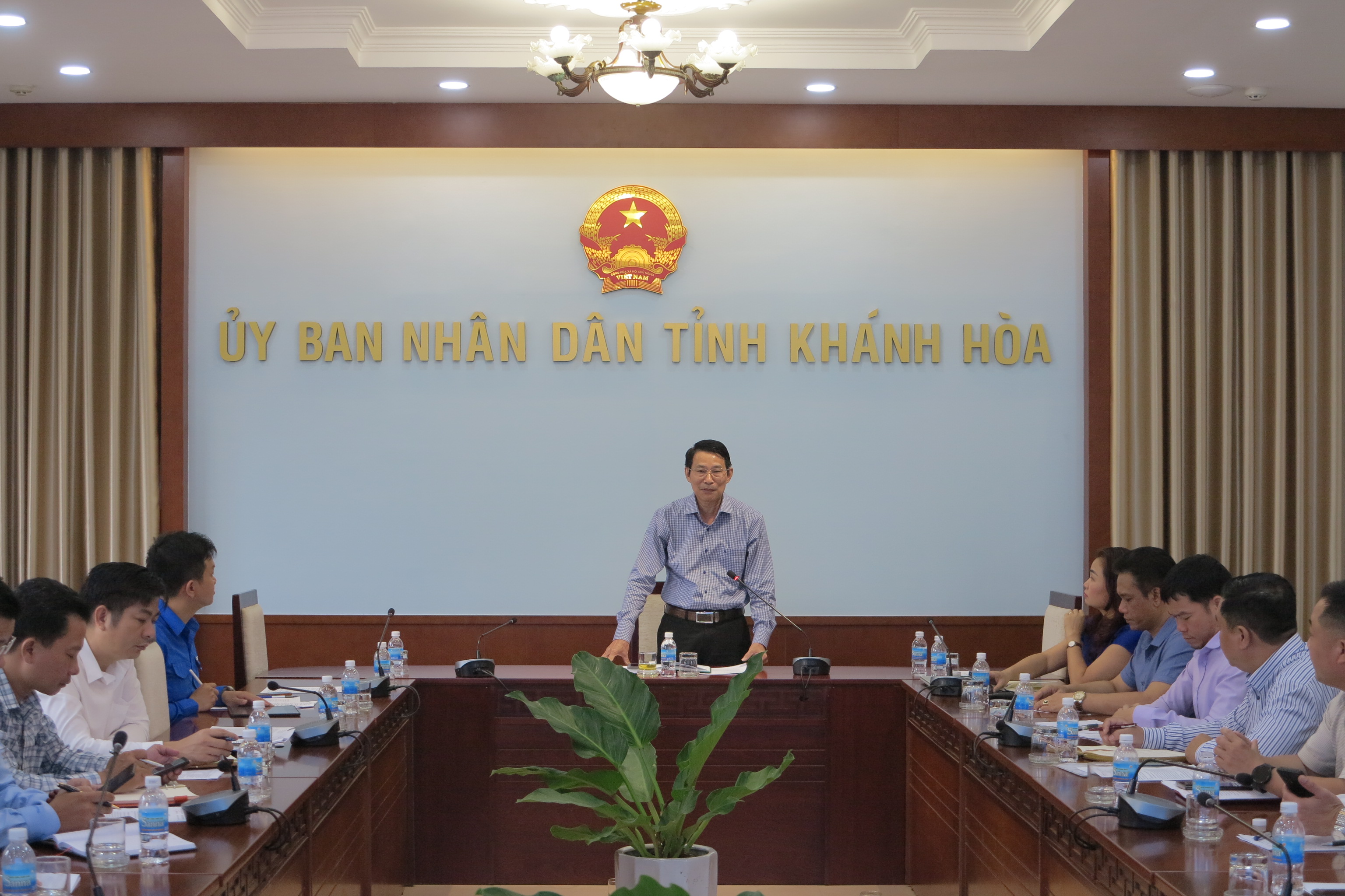 Họp Ban Chỉ đạo Chương trình Người dân Khánh Hòa nói Tiếng Anh