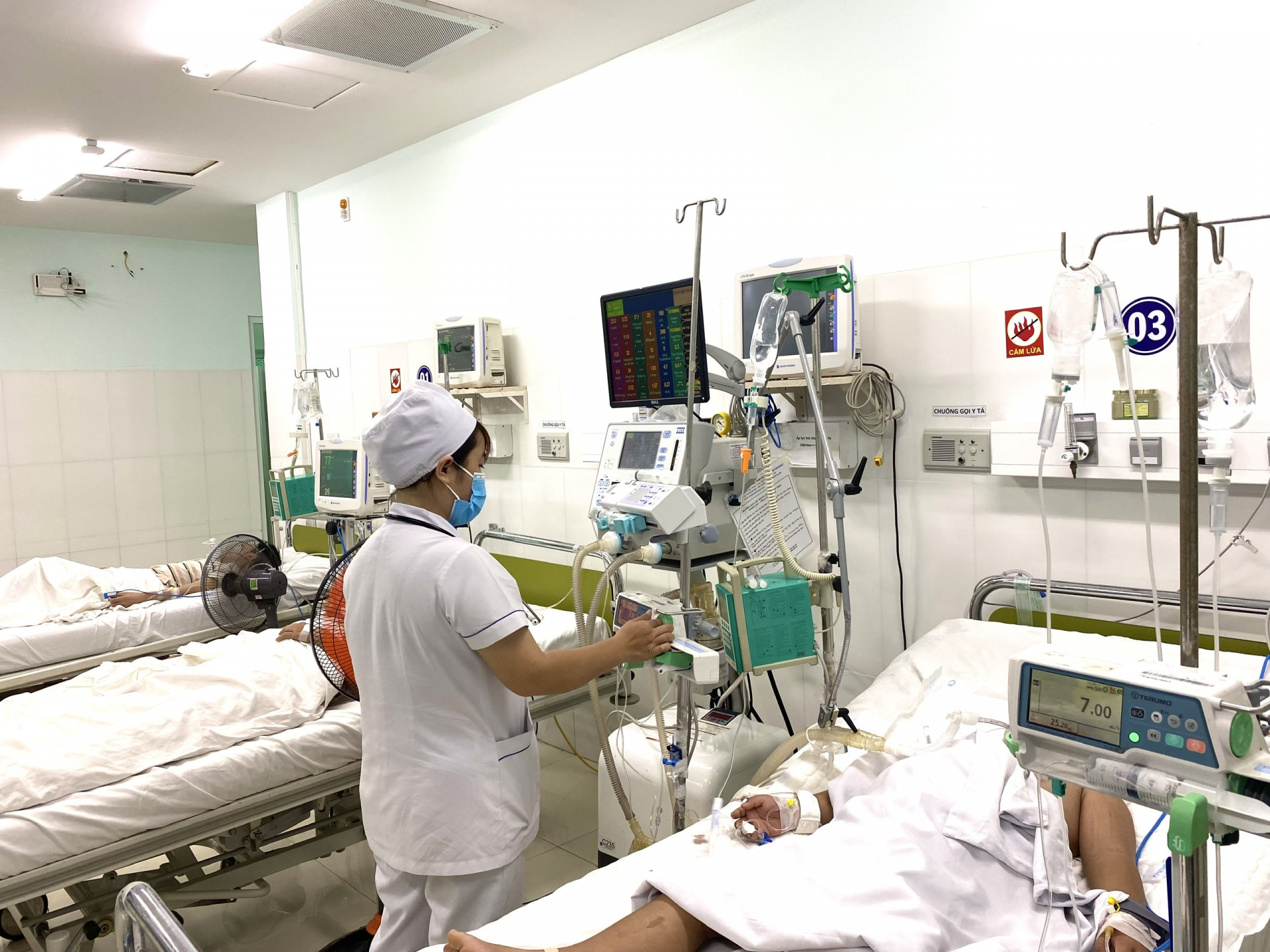Nhiều ca nặng đang được điều trị tại Bệnh viện Bệnh nhiệt đới tỉnh Khánh Hoà