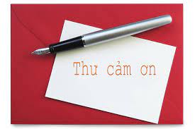 Thư cảm ơn