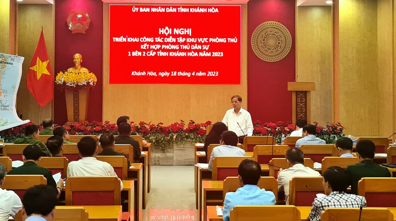 Tập trung triển khai tốt công tác diễn tập khu vực phòng thủ tỉnh năm 2023