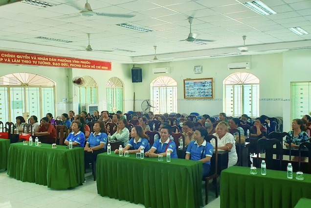 Hội Phụ nữ phường Vĩnh Phước (TP. Nha Trang): Tập huấn nâng cao năng lực cho người làm công tác Hội