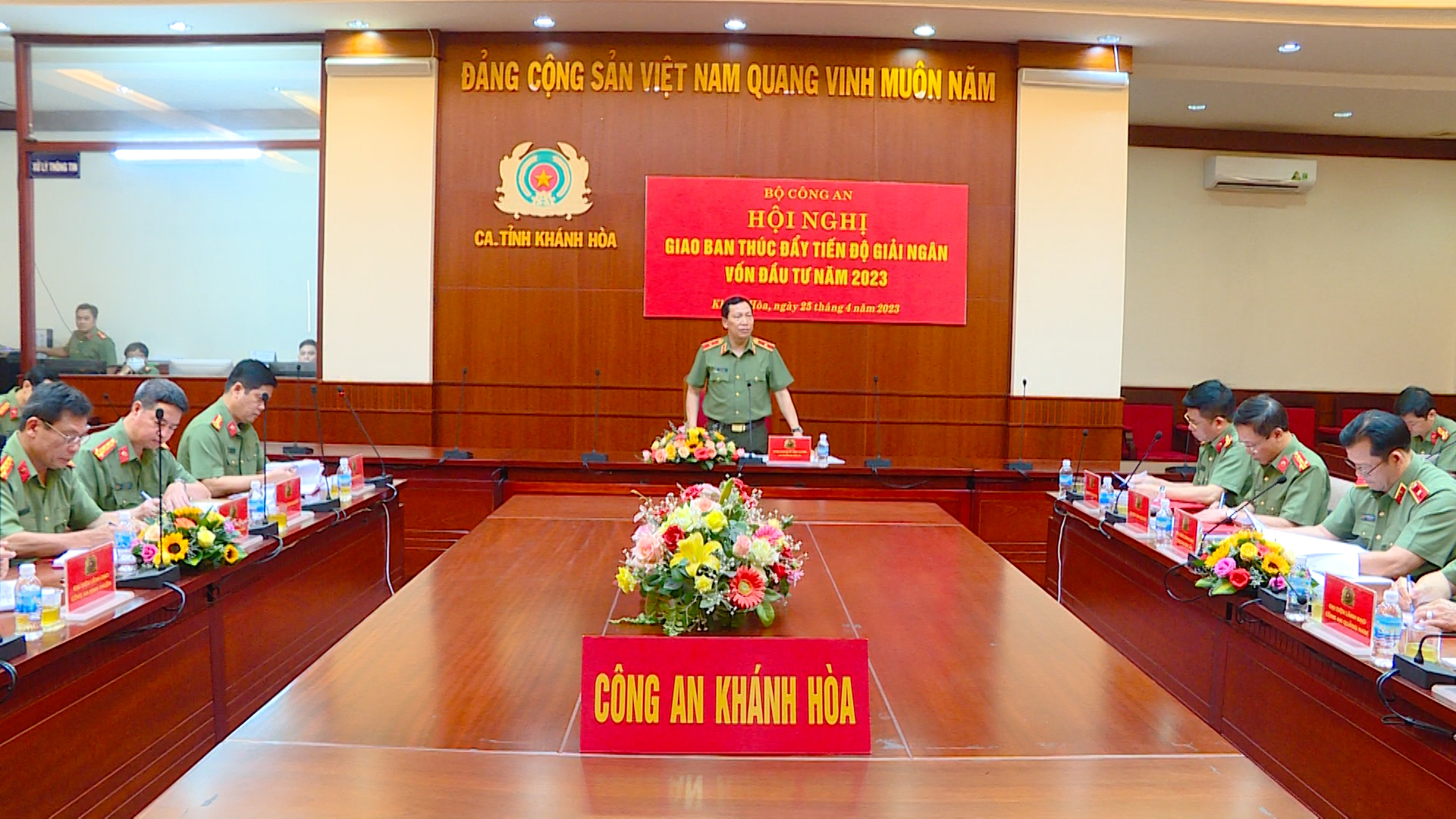 Bộ Công an: Đôn đốc giải ngân vốn đầu tư công năm 2023