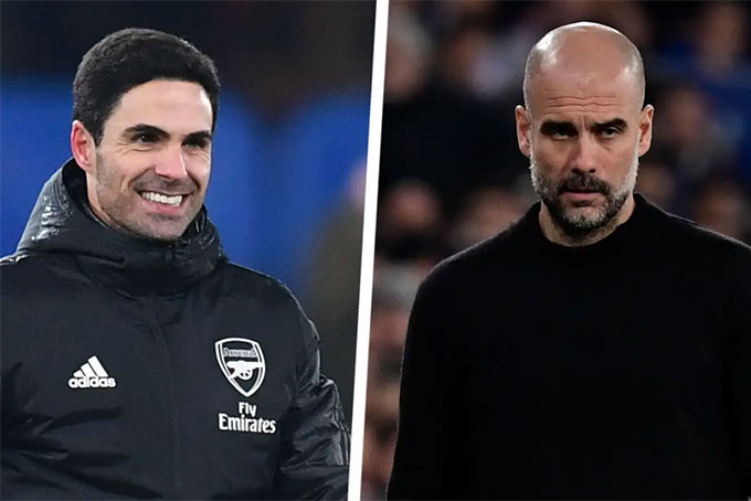 Vòng 33 giải bóng đá Ngoại hạng Anh 2022 - 2023: Tâm điểm Manchester City - Arsenal