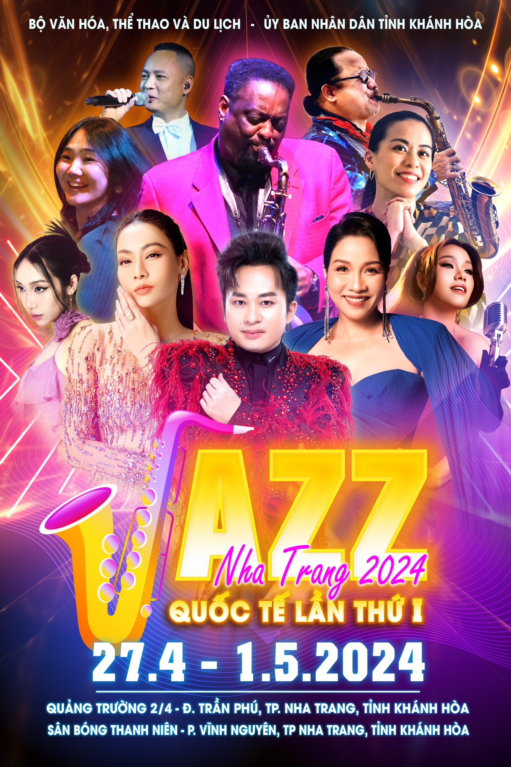 Poster of the international jazz festival (Source: Organization committee)

