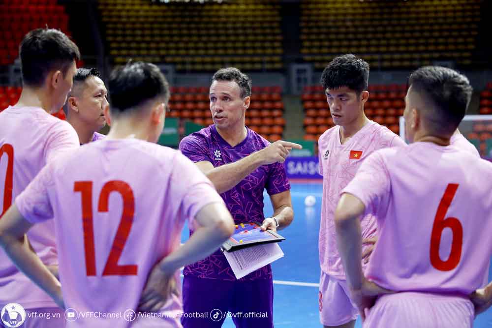 Đội tuyển futsal Việt Nam. (Nguồn: VFF)