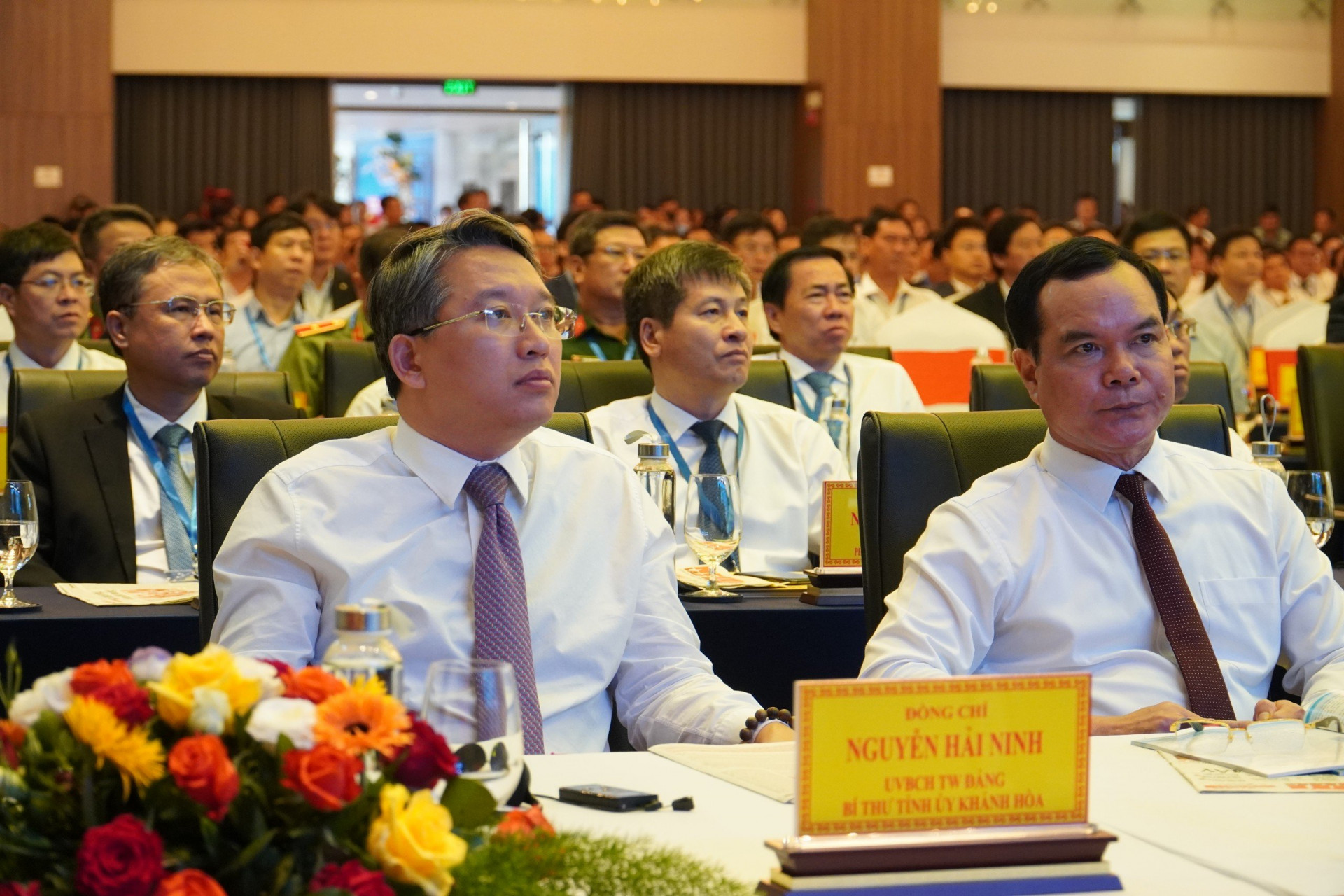 Đồng chí Nguyễn Hải Ninh dự hội nghị công bố Quy hoạch tỉnh Ninh Thuận