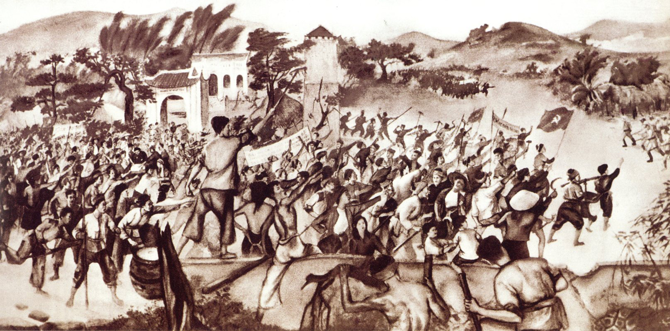 Phong trào Xô viết Nghệ Tĩnh - đỉnh cao của phong trào cách mạng 1930 - 1931 do Đảng Cộng sản Việt Nam lãnh đạo _Nguồn: Tư liệu TTXVN