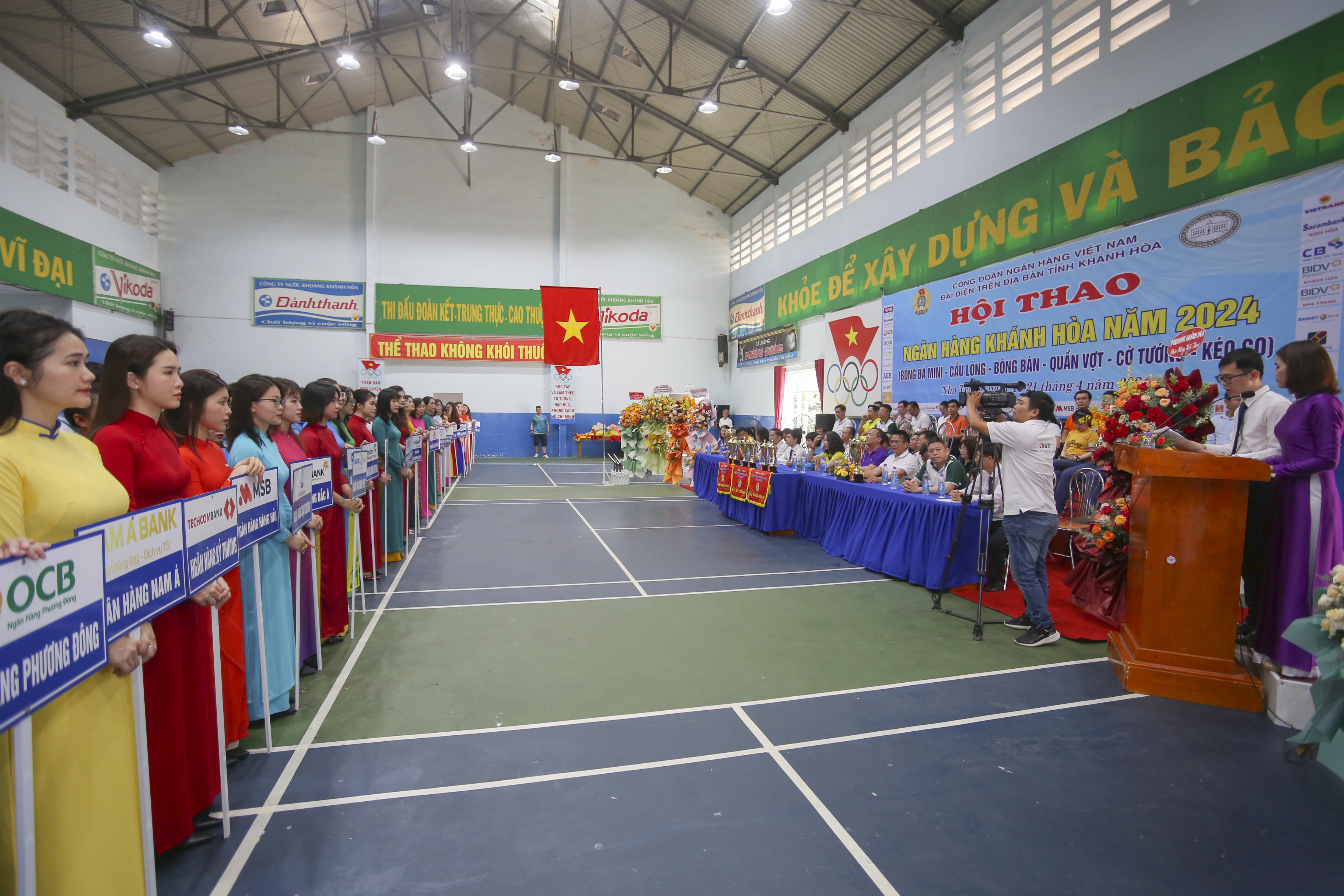 Hơn 840 vận động viên tham gia Hội thao Ngành Ngân hàng Khánh Hòa