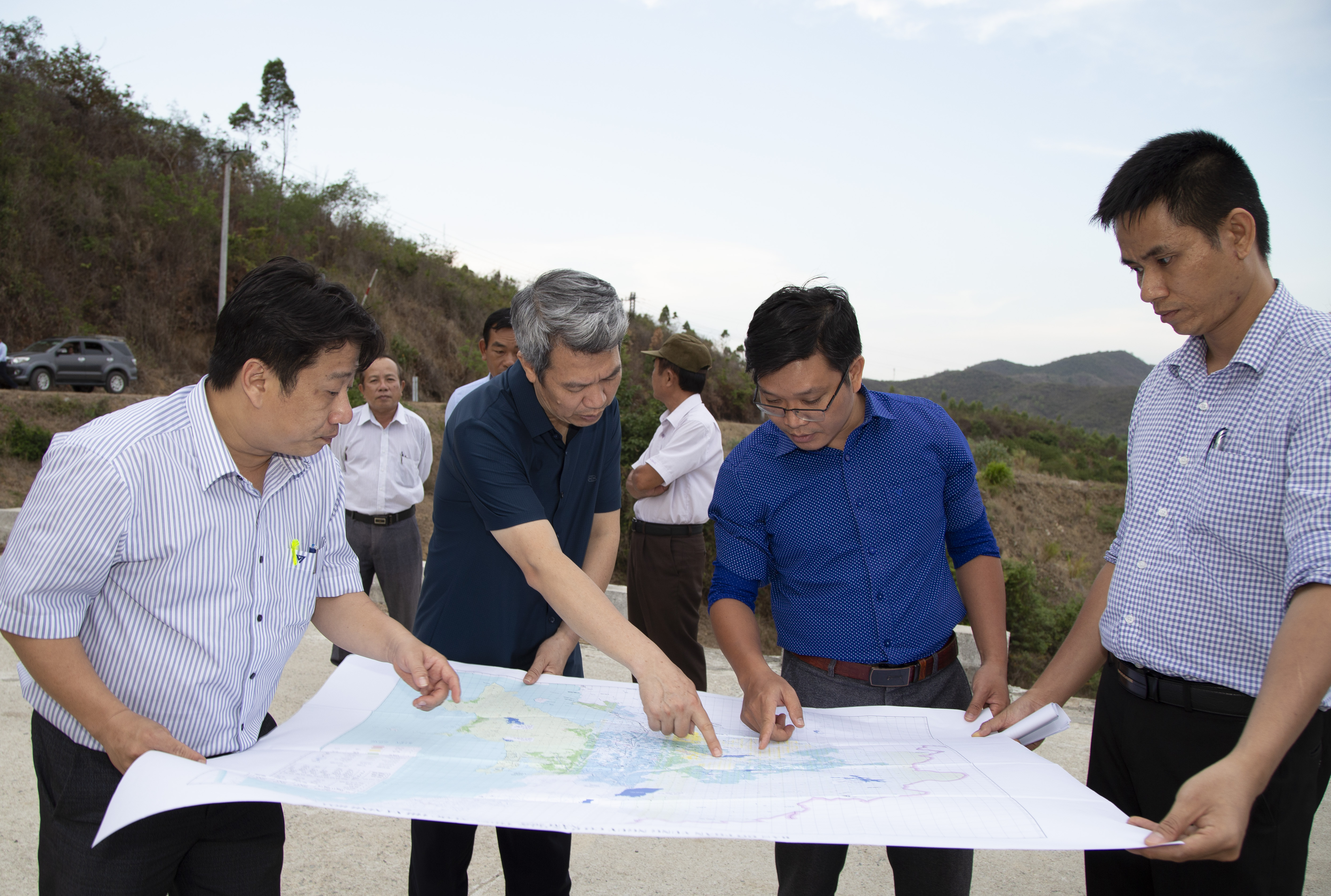 Đoàn công tác Bộ Nông nghiệp và Phát triển nông thôn làm việc tại Khánh Hòa về phòng chống hạn