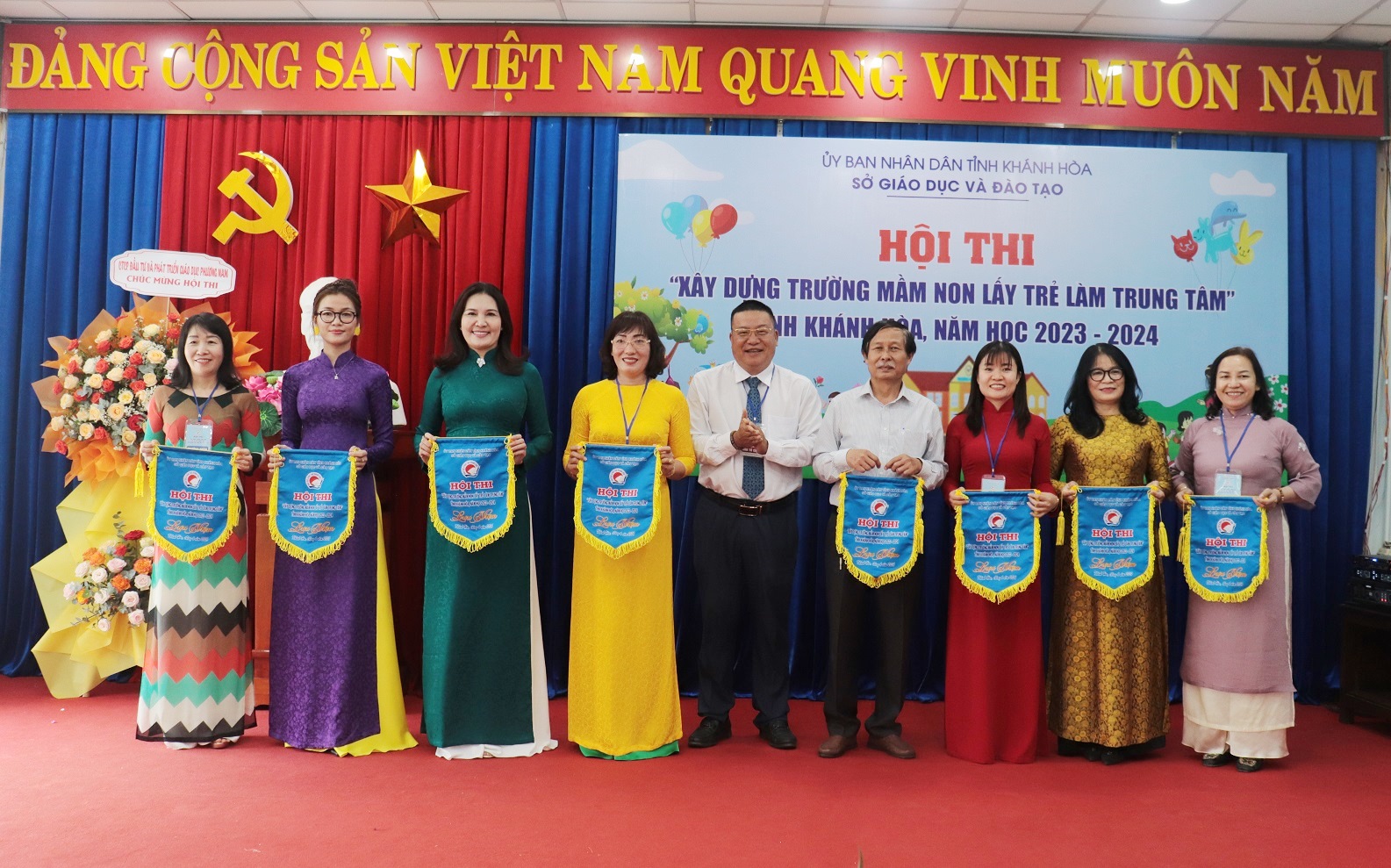 Khai mạc hội thi “Xây dựng trường mầm non lấy trẻ làm trung tâm” cấp tỉnh