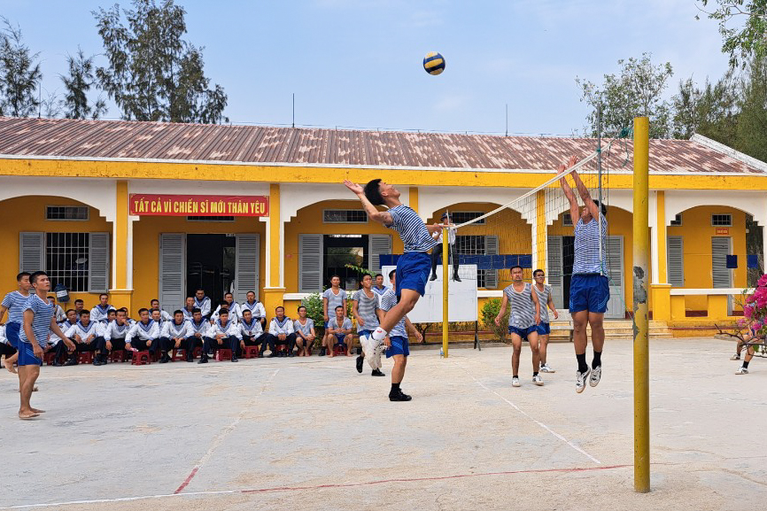 Lữ đoàn 101 tổ chức các hoạt động vui chơi, giải trí cho bộ đội dịp nghỉ lễ Giỗ Tổ Hùng Vương