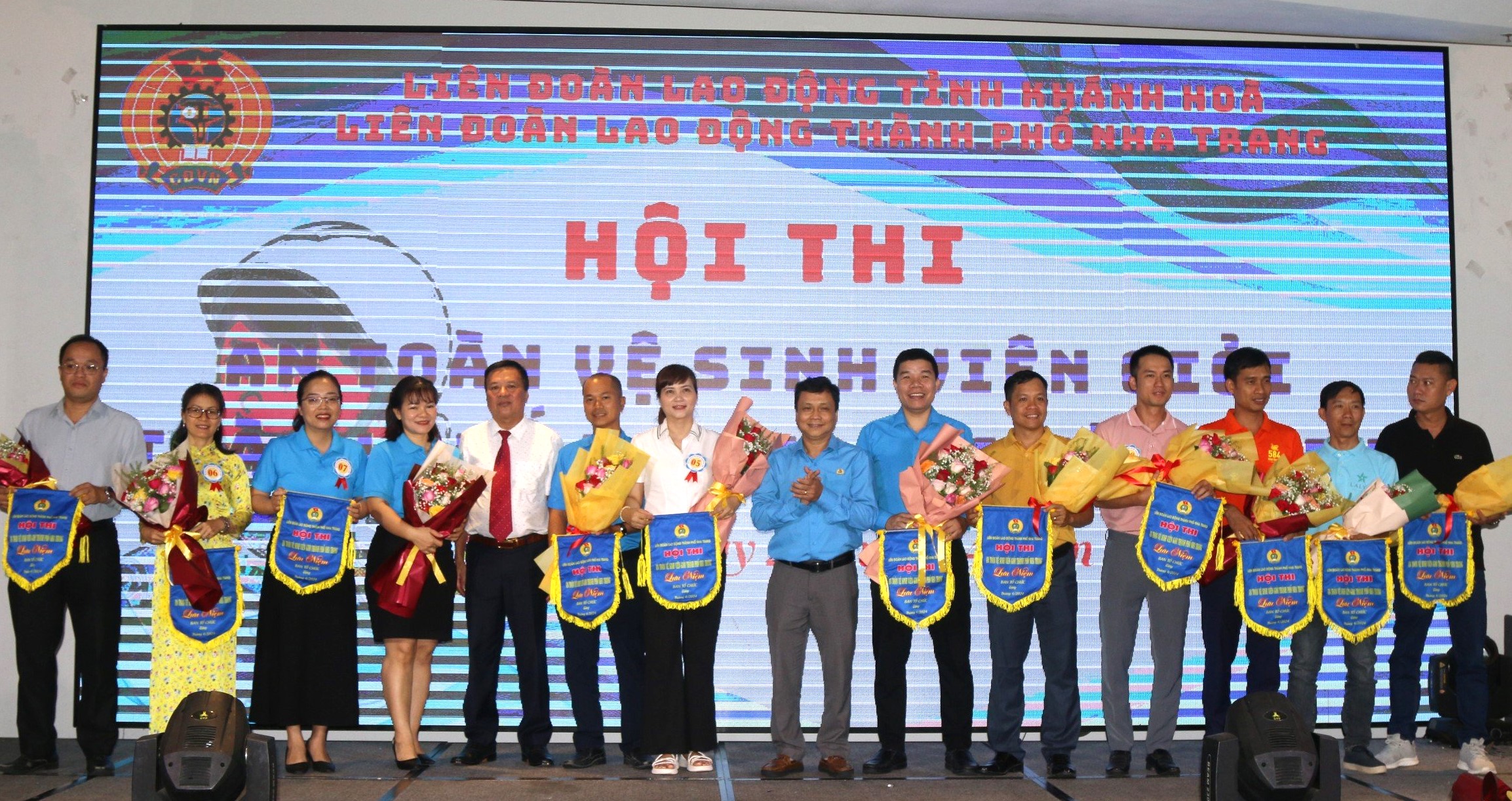 Hội thi An toàn vệ sinh viên giỏi TP. Nha Trang năm 2024:: Đội Công đoàn cơ sở Công ty Cổ phần Môi trường Đô thị Nha Trang đạt giải nhất