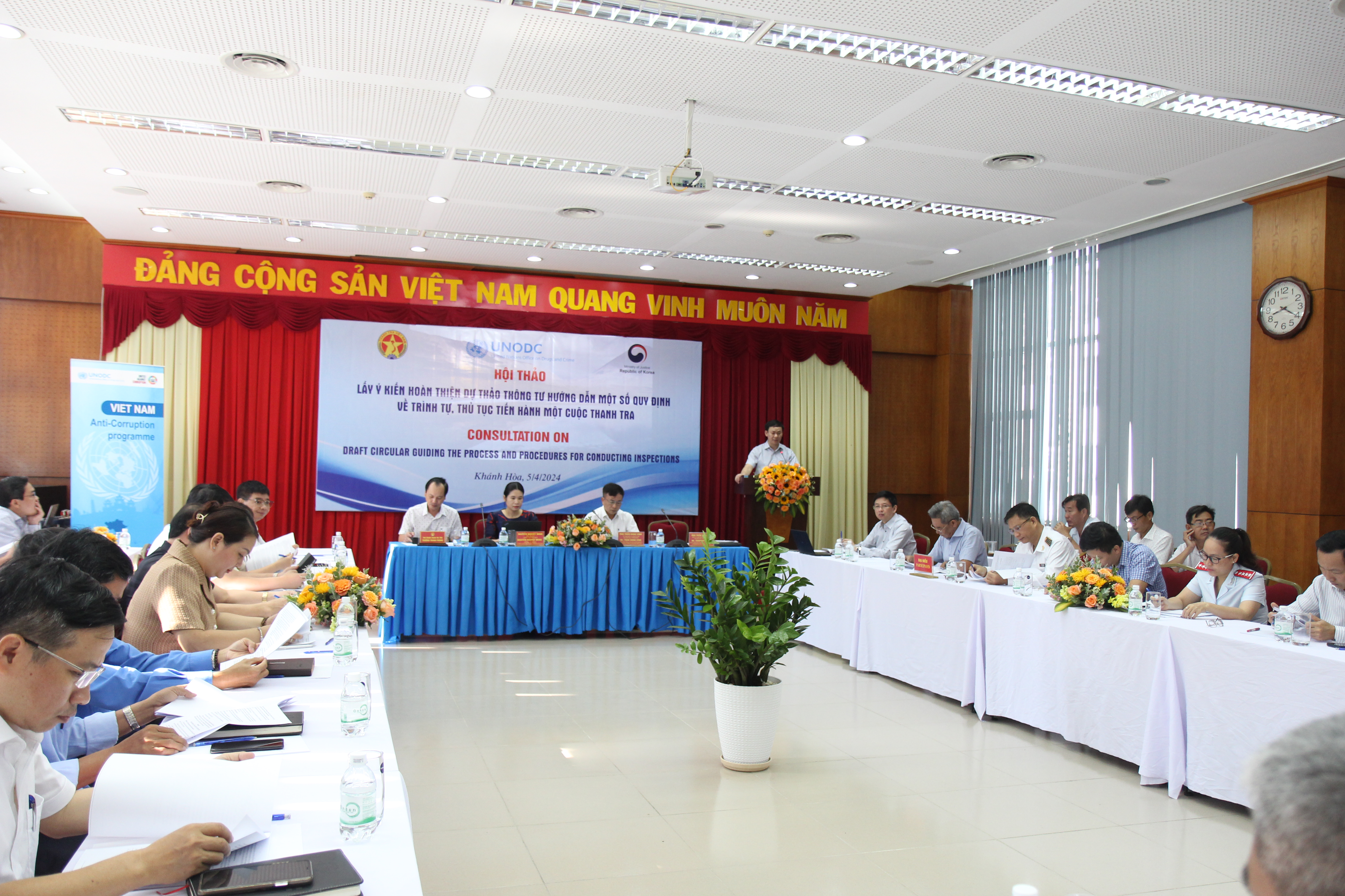 Góp ý dự thảo thông tư về trình tự, thủ tục tiến hành một cuộc thanh tra