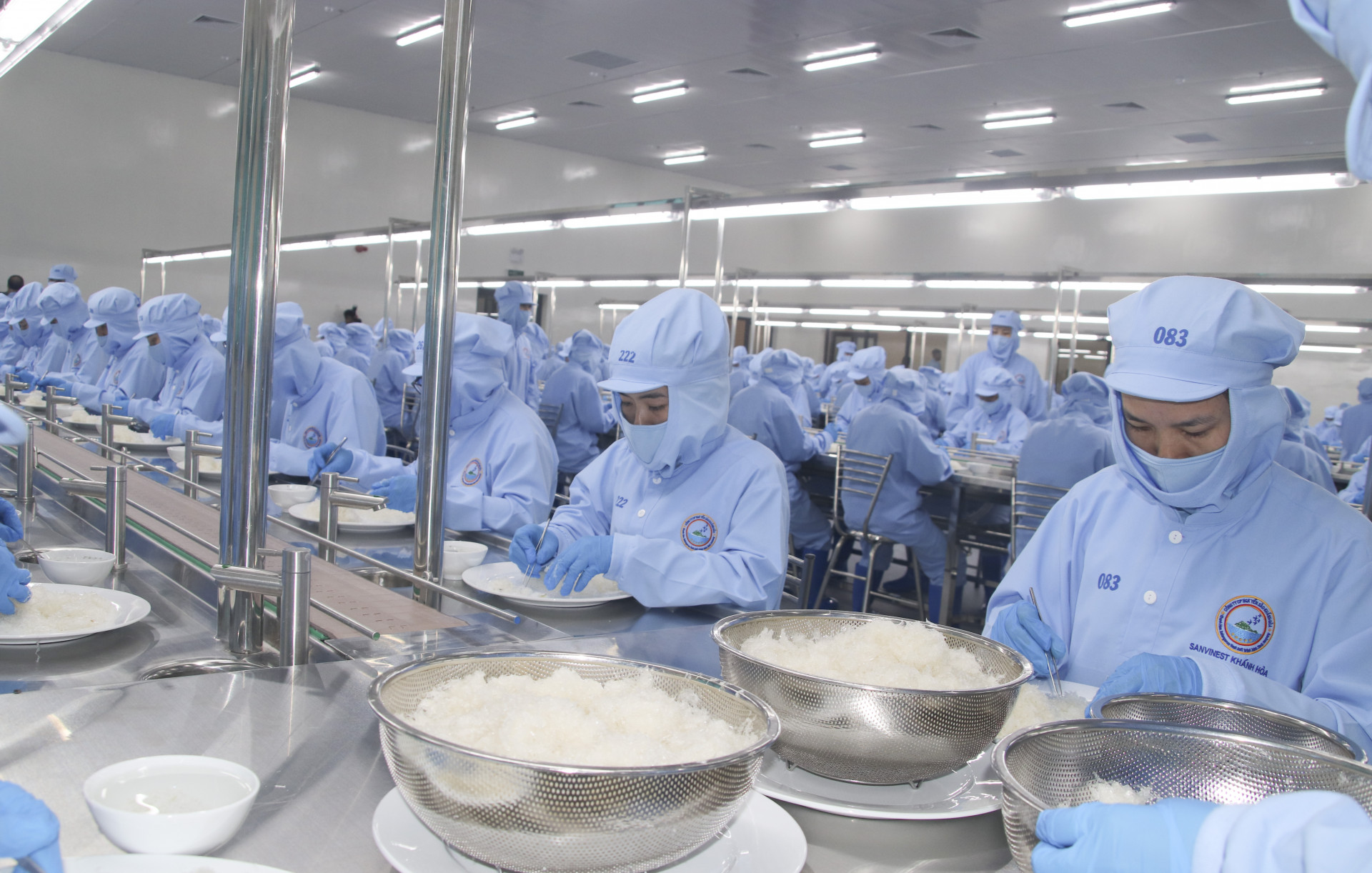 Production at Khanh Hoa Salangane Nest Soft Drink Joint Stock Company