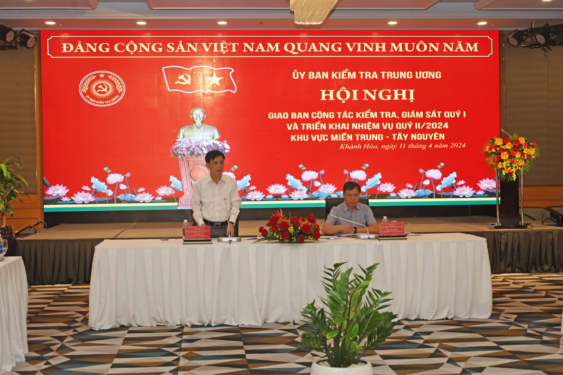 Quang cảnh hội nghị.
