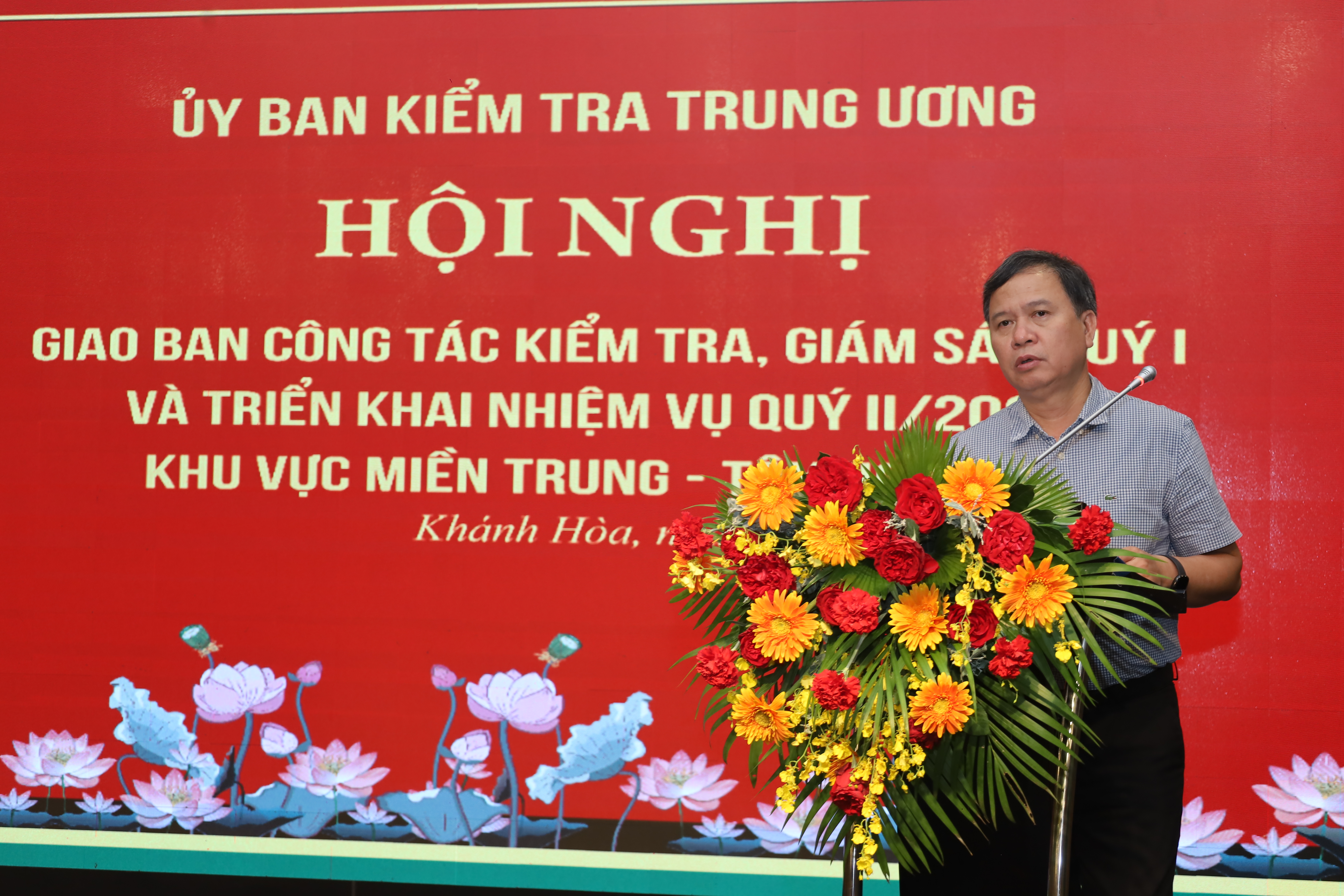 Tại TP. Nha Trang, Ủy ban Kiểm tra Trung ương:: Giao ban công tác kiểm tra, giám sát quý I, triển khai nhiệm vụ quý II khu vực miền Trung - Tây Nguyên