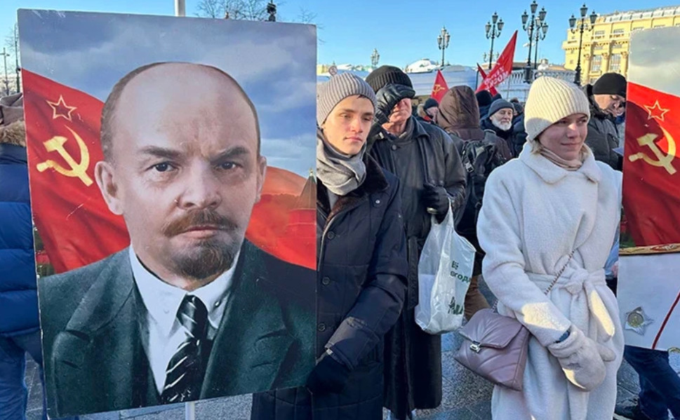 Nhiều hoạt động tại thủ đô Moskva (Liên bang Nga) nhân dịp kỷ niệm 100 năm ngày mất V.I.Lenin, 21//1/2024. (Ảnh: THÙY VÂN)
