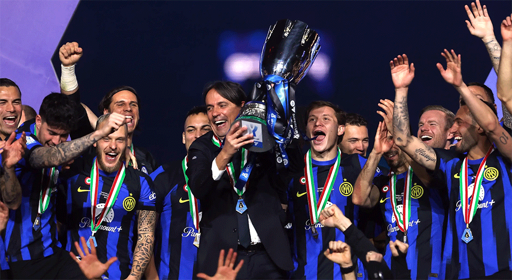 Inter Milan đang hưởng “quả ngọt” với quyết định tin tưởng vào Simone Inzaghi.