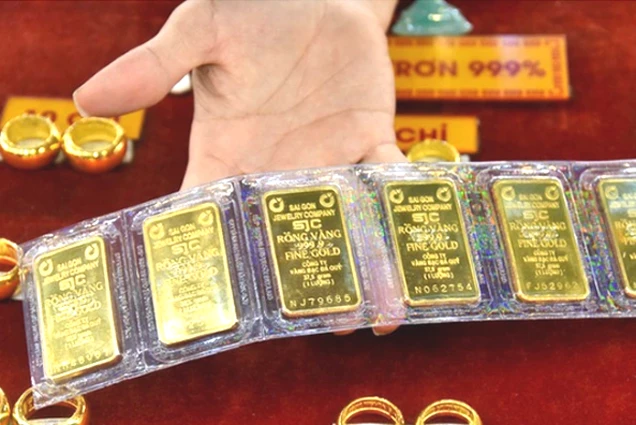 Giá vàng sáng ngày 1/4: Vàng nhẫn tăng 500.000 - 600.000 đồng/lượng