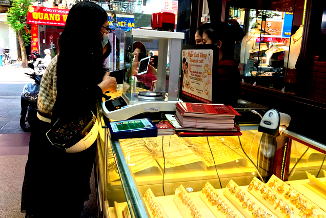 Giá vàng miếng lập kỷ lục mới