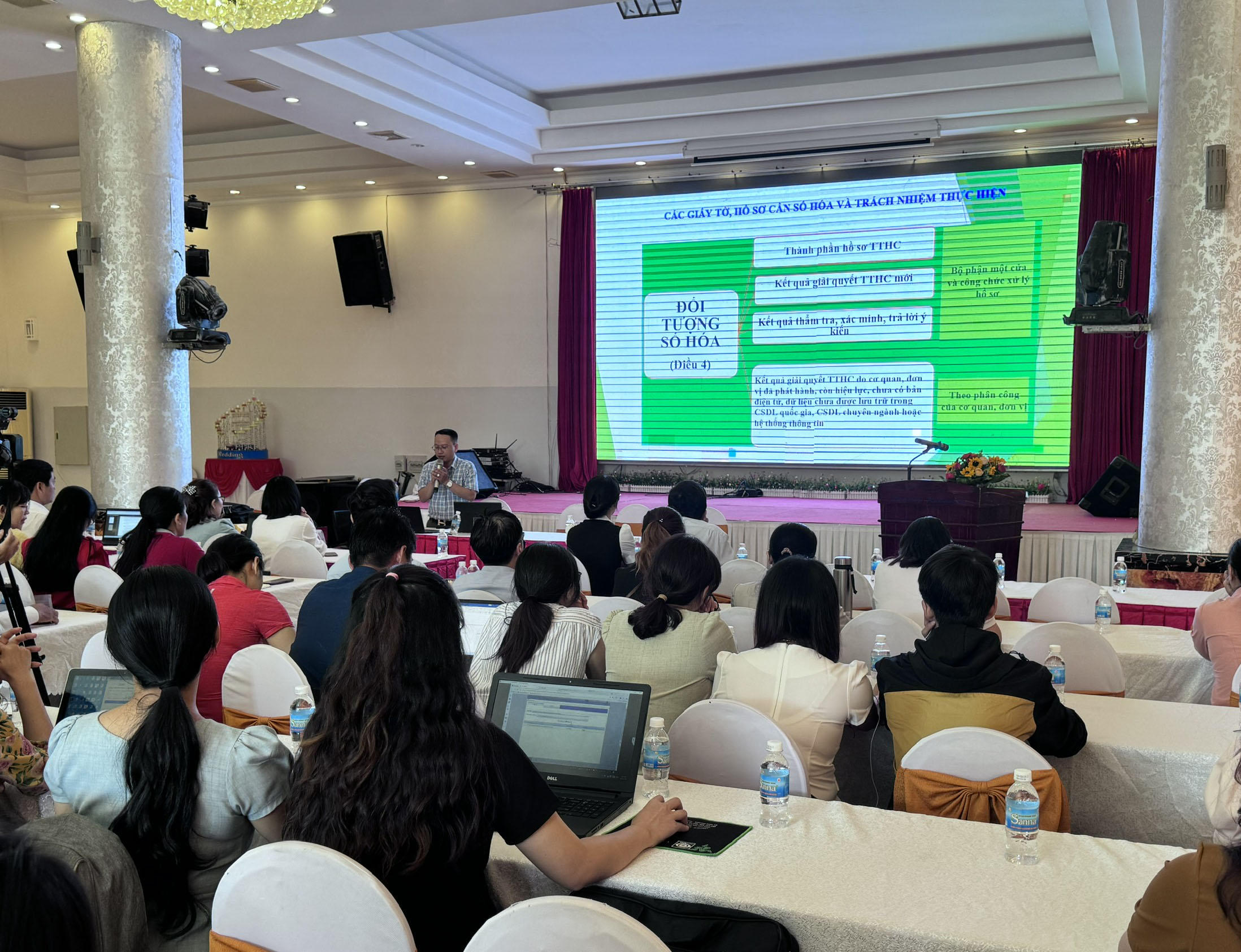 Trung tâm Phục vụ hành chính công tỉnh Khánh Hòa: Tập huấn nghiệp vụ số hóa, ký số hồ sơ, kết quả giải quyết thủ tục hành chính