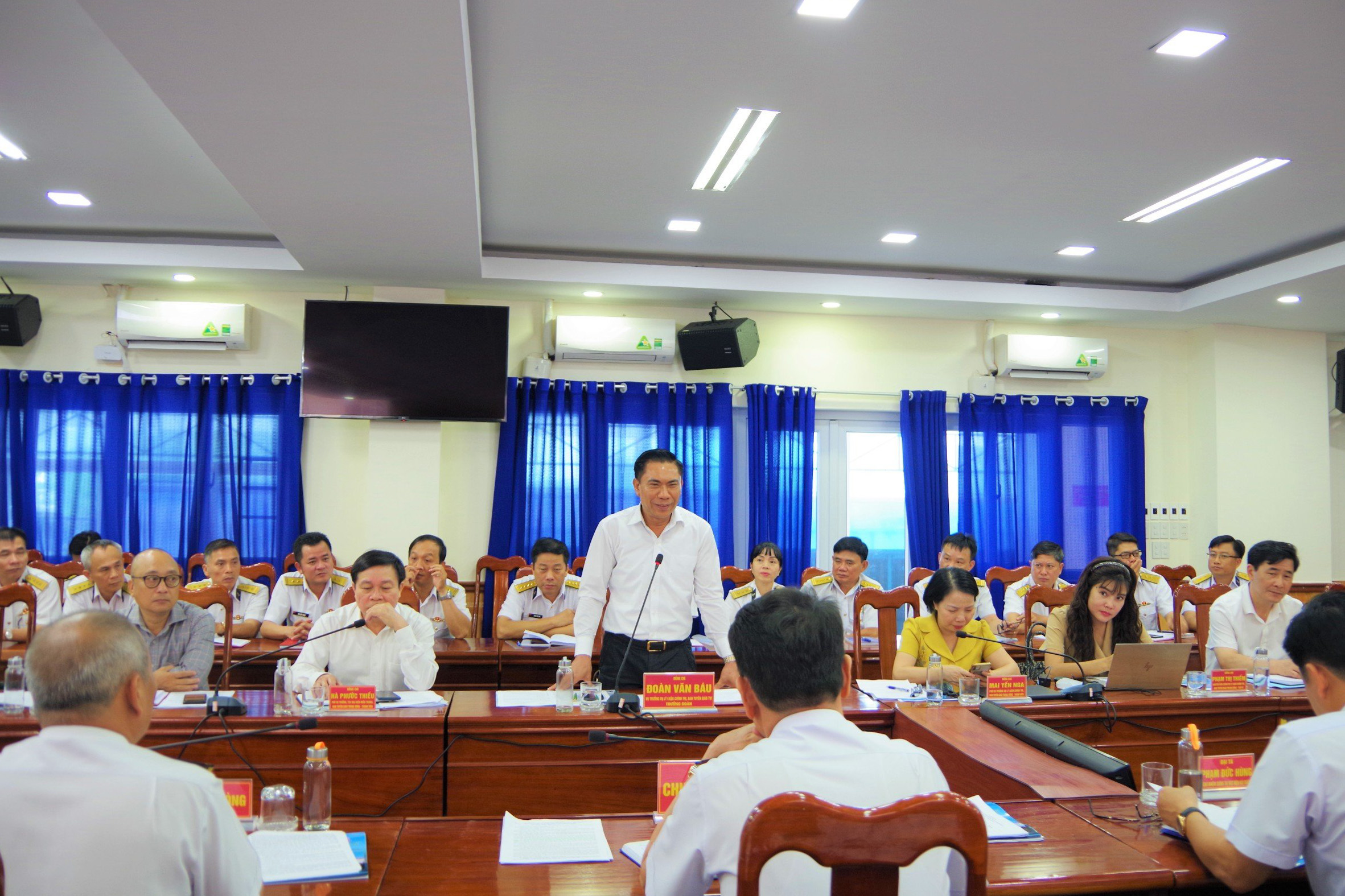 Ban Tuyên giáo Trung ương: Khảo sát kết quả thực hiện đổi mới học tập lý luận chính trị tại Học viện Hải quân