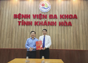 Ông Nguyễn Lương Kỷ giữ chức vụ Phó Giám đốc Bệnh viện Đa khoa tỉnh Khánh Hòa
