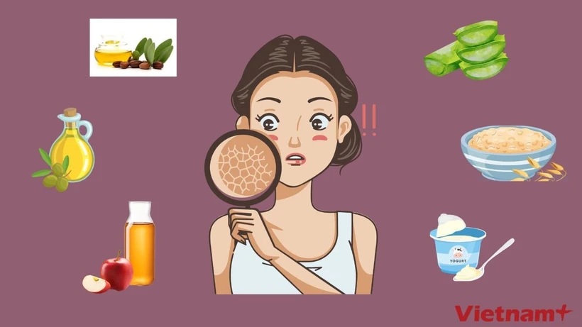 Mách bạn cách điều trị da mặt bị khô tróc vảy tại nhà