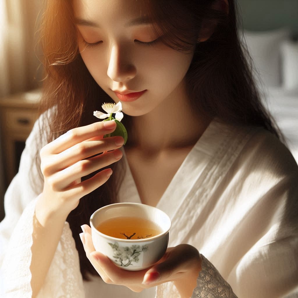 Trà hoa nhài truyền thống rất dễ pha lại có tác dụng thư giãn tinh thần, hỗ trợ tiêu hóa...