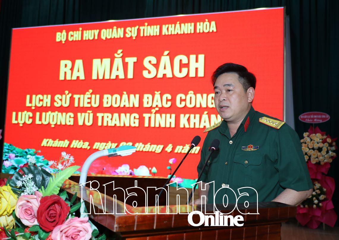 Ra mắt cuốn sách “Lịch sử Tiểu đoàn Đặc công 470, lực lượng vũ trang tỉnh Khánh Hòa”