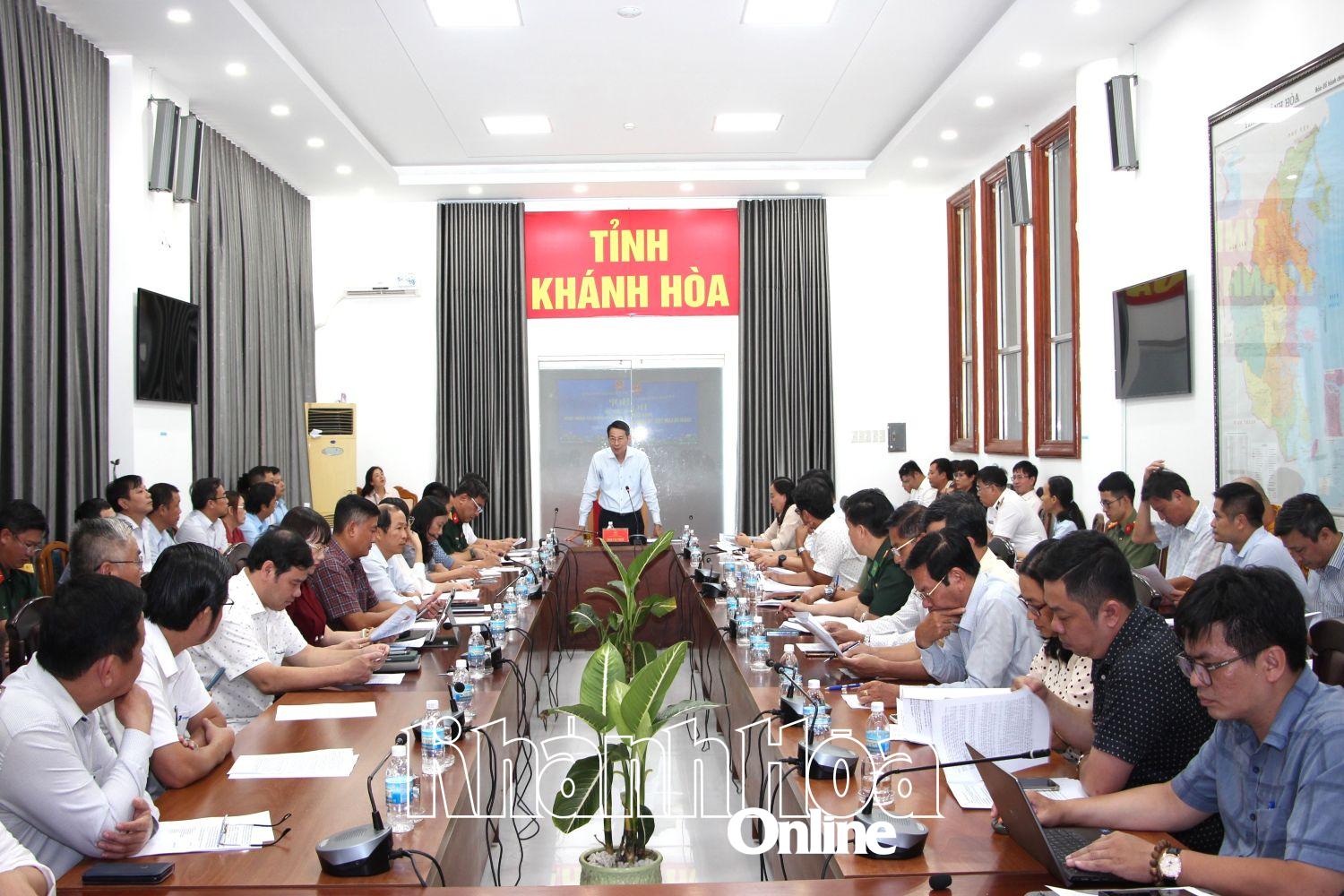 Chuẩn bị chu đáo cho đoàn công tác thăm, làm việc tại huyện Trường Sa