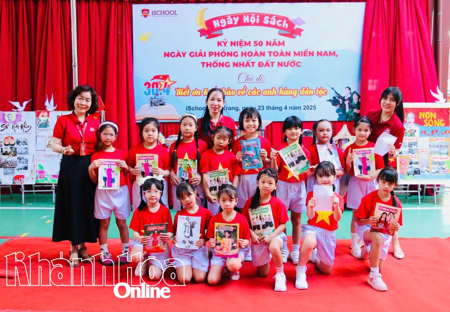 Trường iSchool Nha Trang tổ chức Ngày hội sách