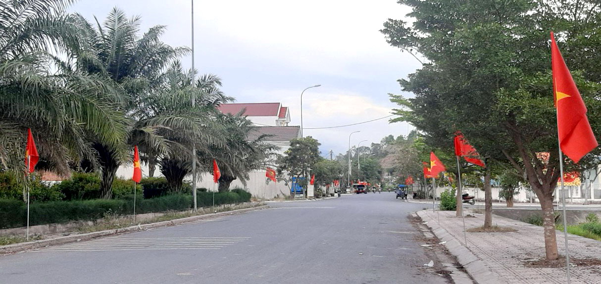 Phường Ninh Giang thực hiện mô hình tuyến đường cờ và ánh sáng an ninh 