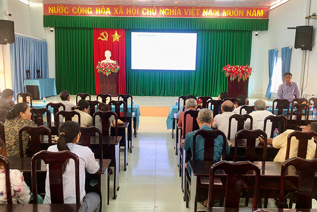 Tuyên truyền, bồi dưỡng kiến thức phát triển du lịch nông thôn tại Vạn Ninh