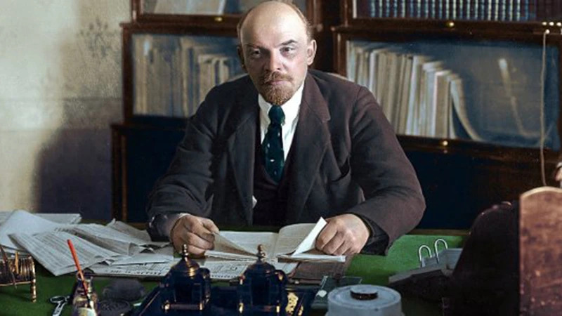 Lãnh tụ vĩ đại của cách mạng vô sản thế giới V.I.Lênin. (Ảnh: KPRF.RU)

