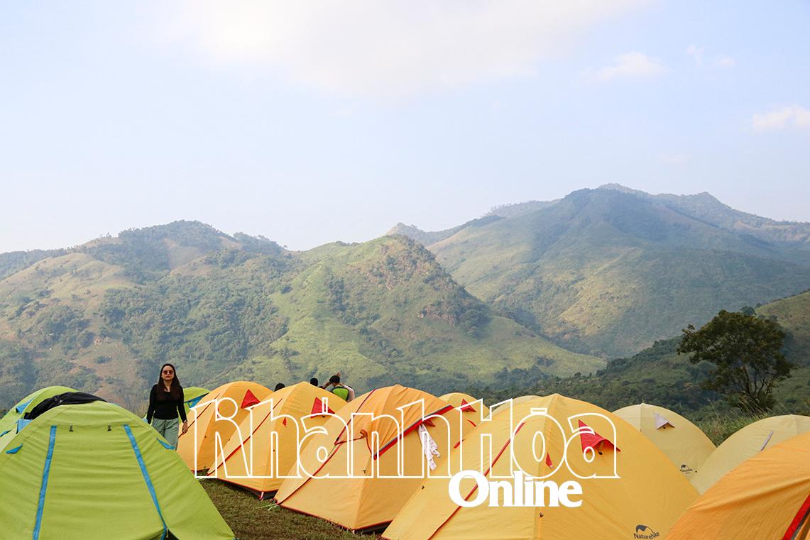 The romantic, poetic camping site located in the middle of the valley