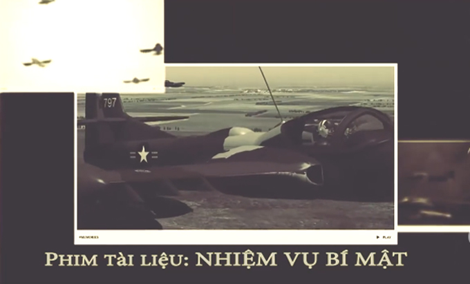 Phim tài liệu "Nhiệm vụ bí mật" lên sóng VTV1 ngày 14-4