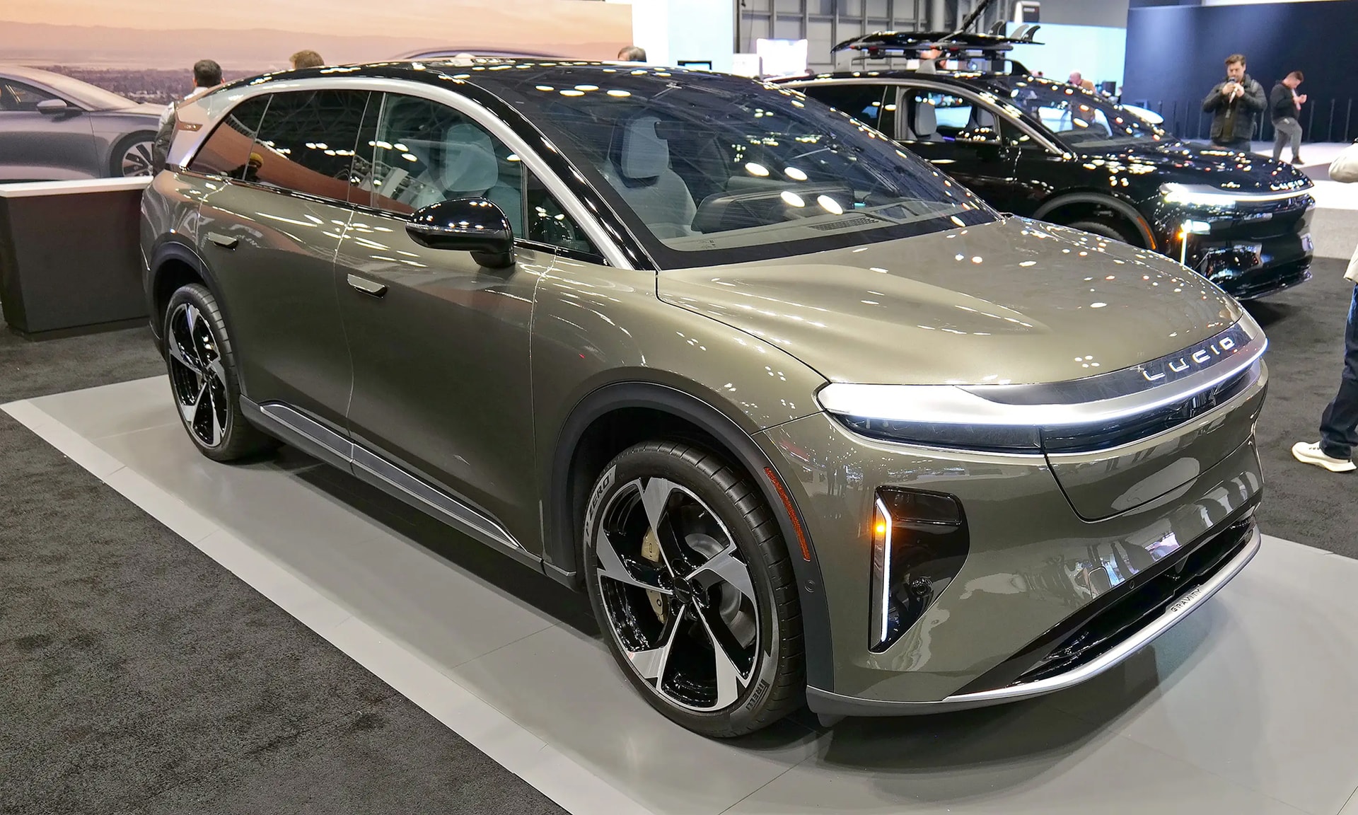 Lucid Gravity. Ảnh: Engadget.