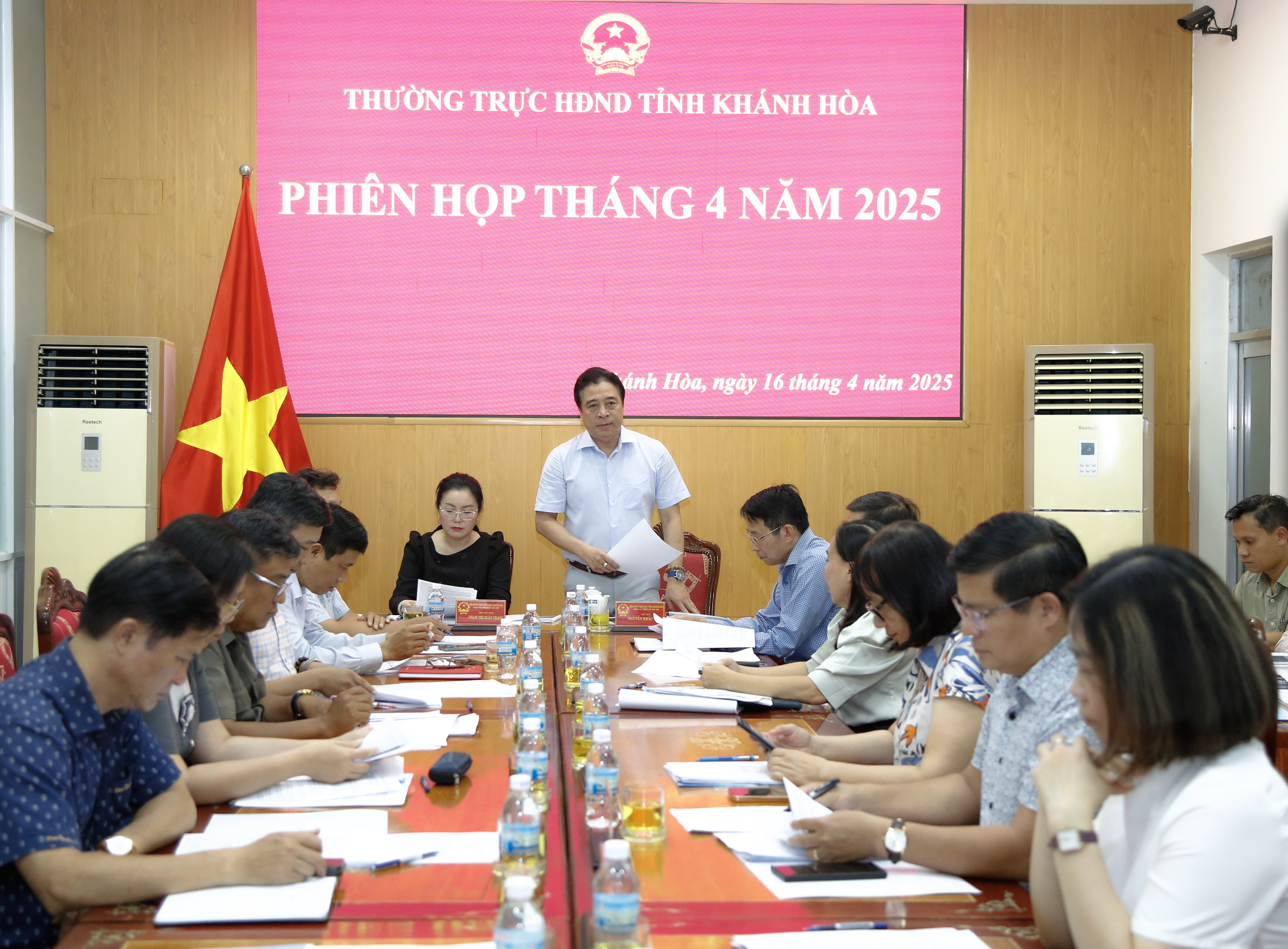 Phiên họp Thường trực HĐND tỉnh Khánh Hòa tháng 4-2025