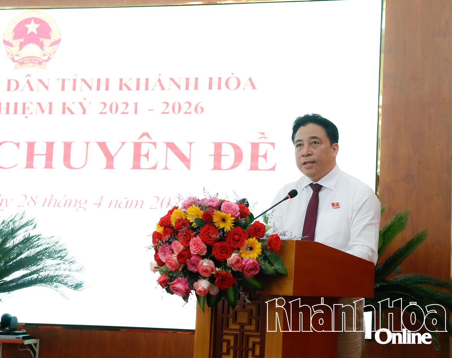 Khai mạc Kỳ họp chuyên đề HĐND tỉnh khóa VII