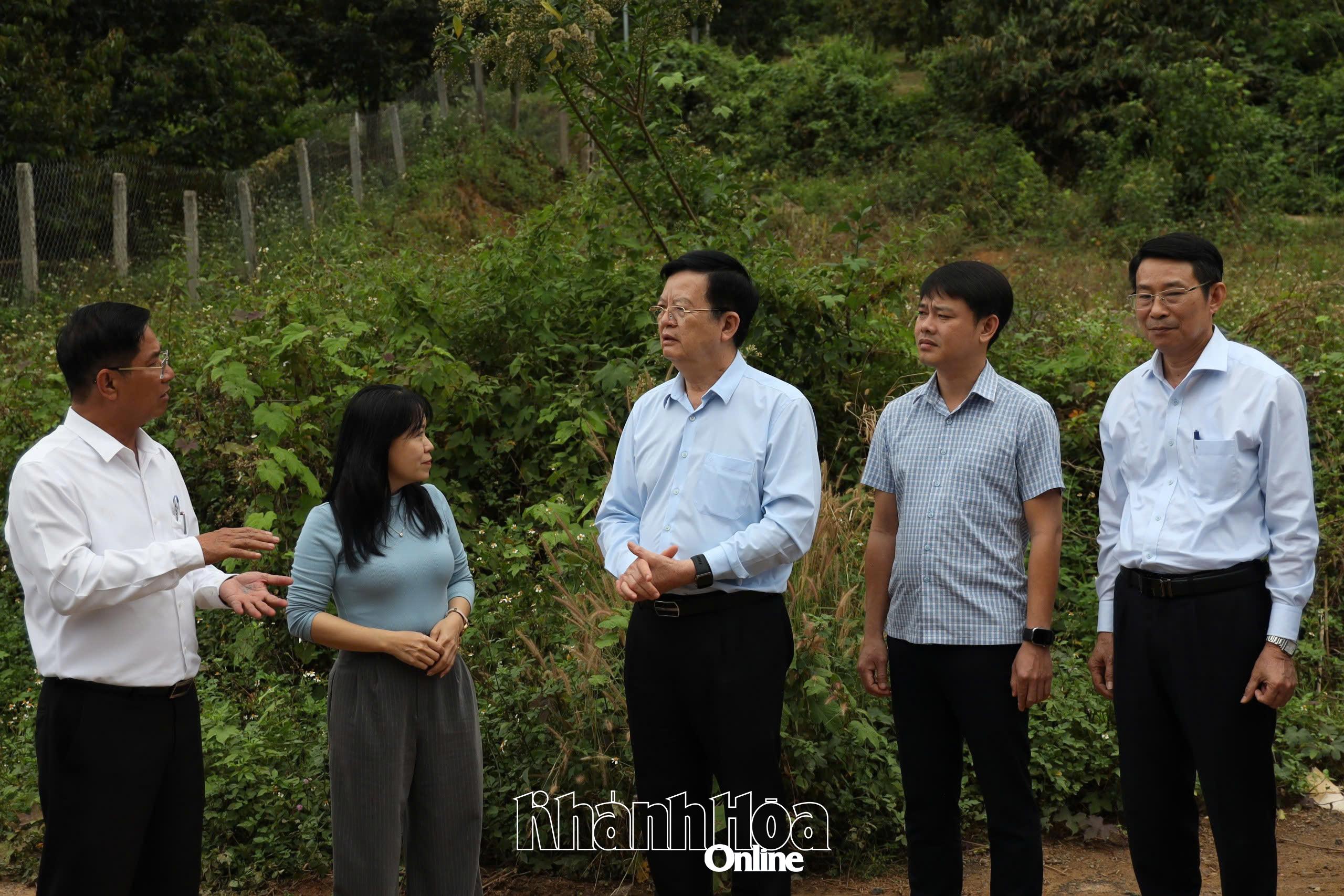 Phó Thủ tướng Chính phủ Mai Văn Chính: Kiểm tra 2 công trình trên địa bàn huyện Khánh Sơn