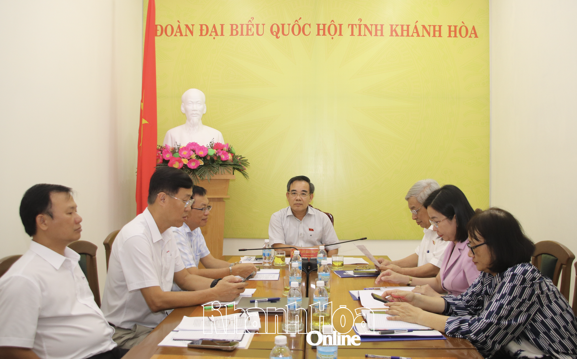 Đoàn Đại biểu Quốc hội tỉnh làm việc với Công ty Cổ phần Điện lực Khánh Hòa