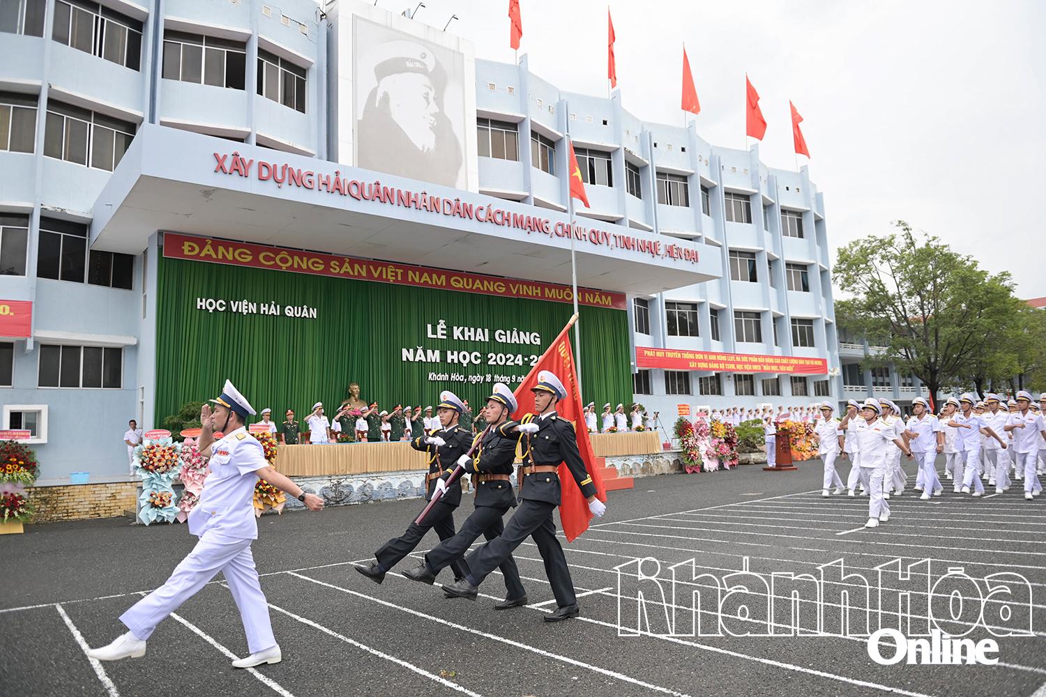 Kỷ niệm 70 năm Ngày truyền thống Học viện Hải quân (26-4-1955 - 26-4-2025): Hành trình 70 năm hun đúc những người lính biển
