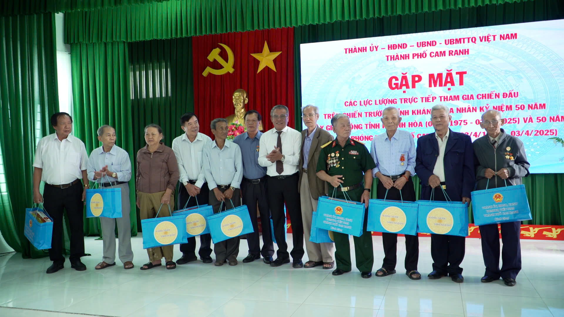 Cam Ranh: Gặp mặt lực lượng trực tiếp chiến đấu trên chiến trường Khánh Hòa