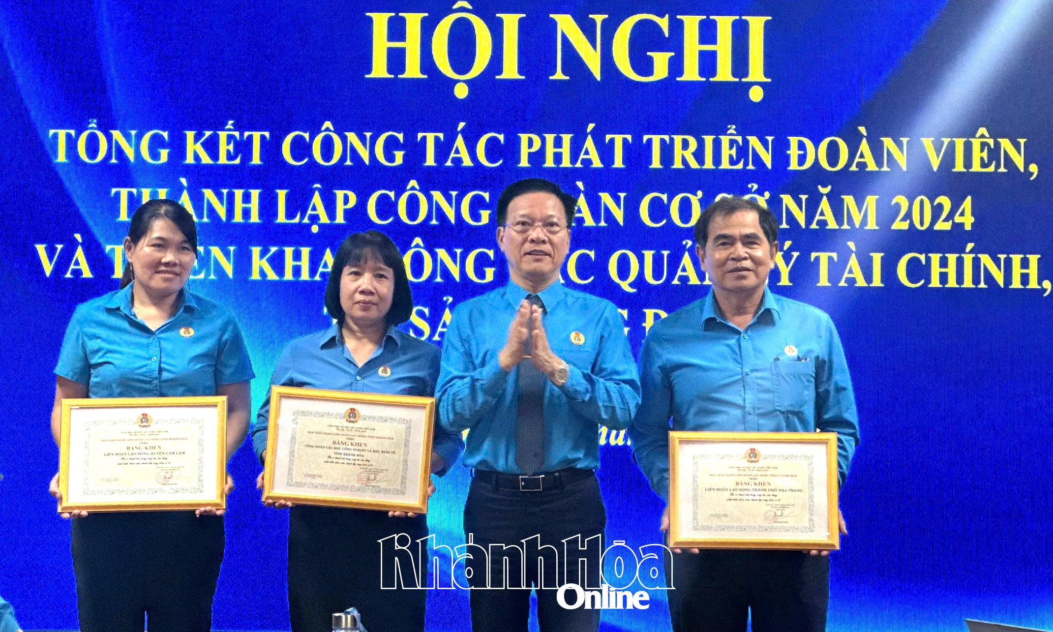 Khánh Hòa phấn đấu kết nạp 20.000 đoàn viên công đoàn trong năm 2025