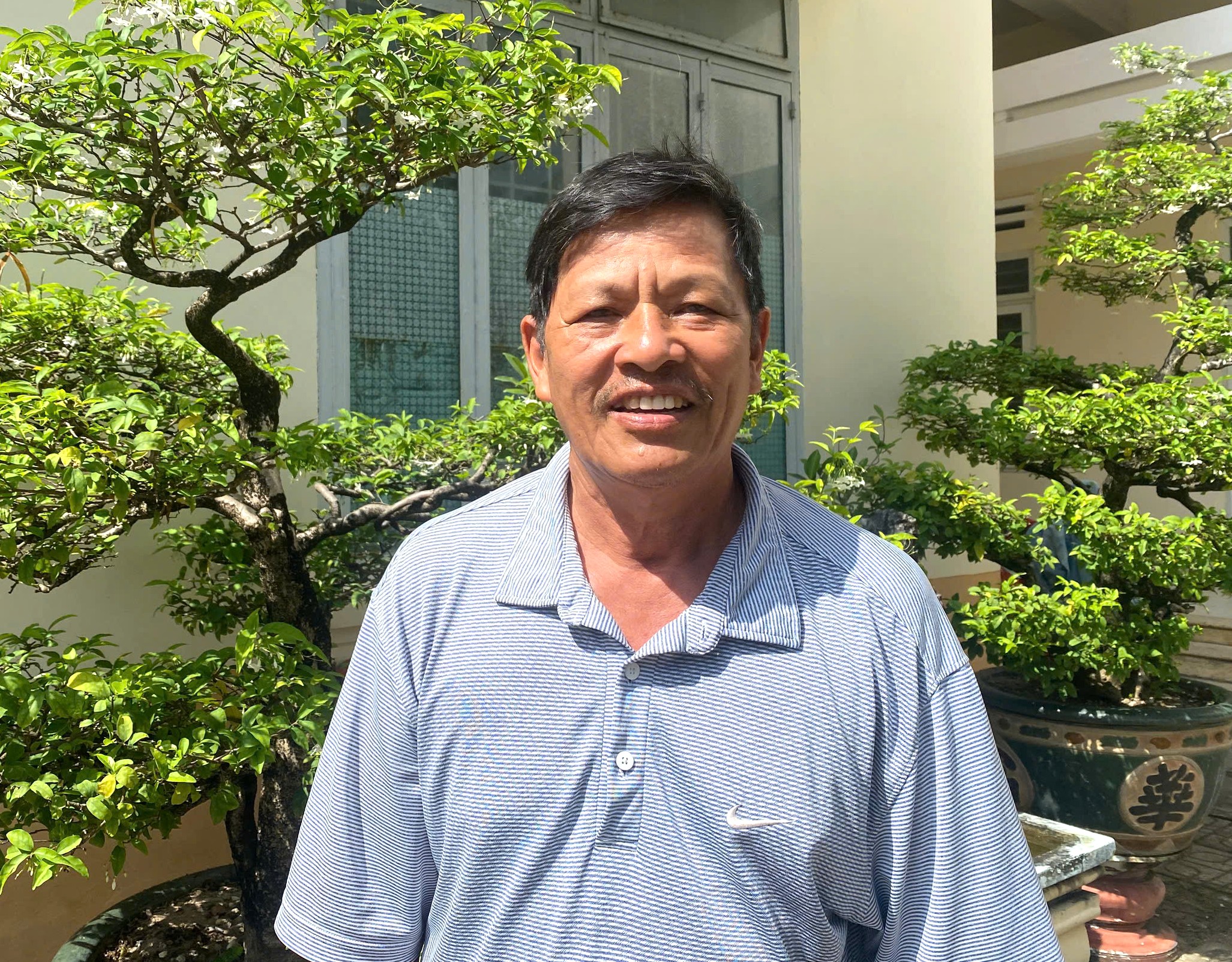 Ông Đỗ Hữu Đủ - cán bộ hưu trí, thương binh 2/4 phường Lộc Thọ.