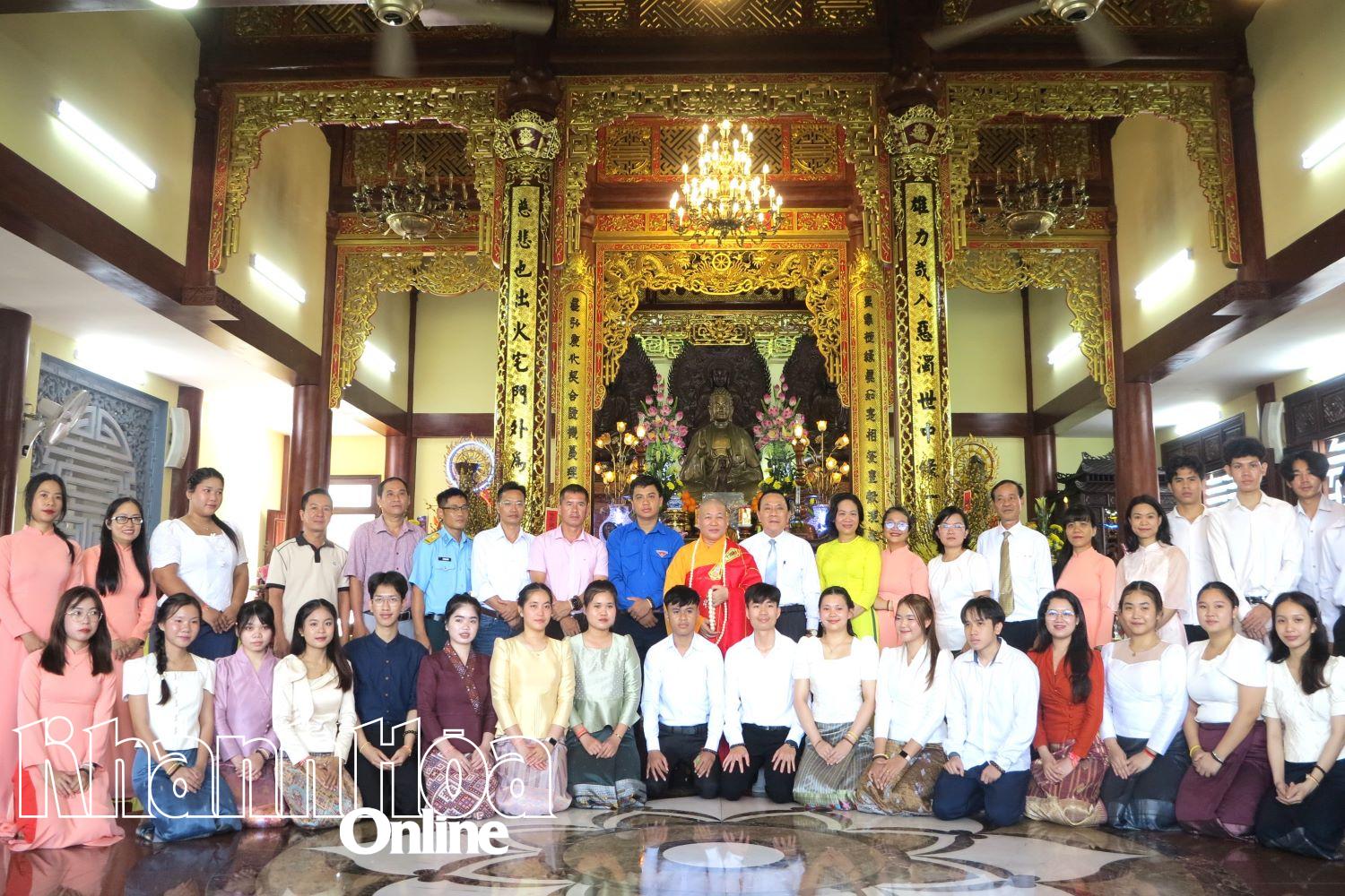 Tổ chức đón Tết cổ truyền Bunpimay và Chol Chnam Thmay cho sinh viên, học viên Lào, Campuchia